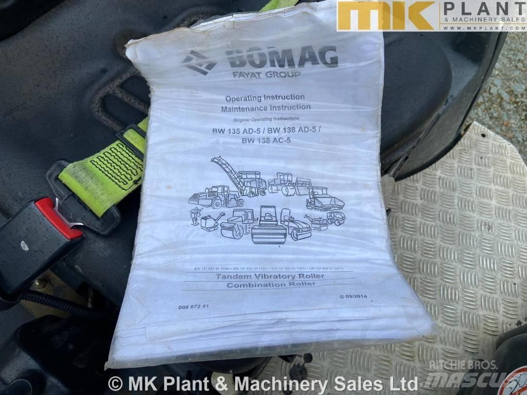 Bomag BW 135 AD-5 Valjci sa duplim bubnjem