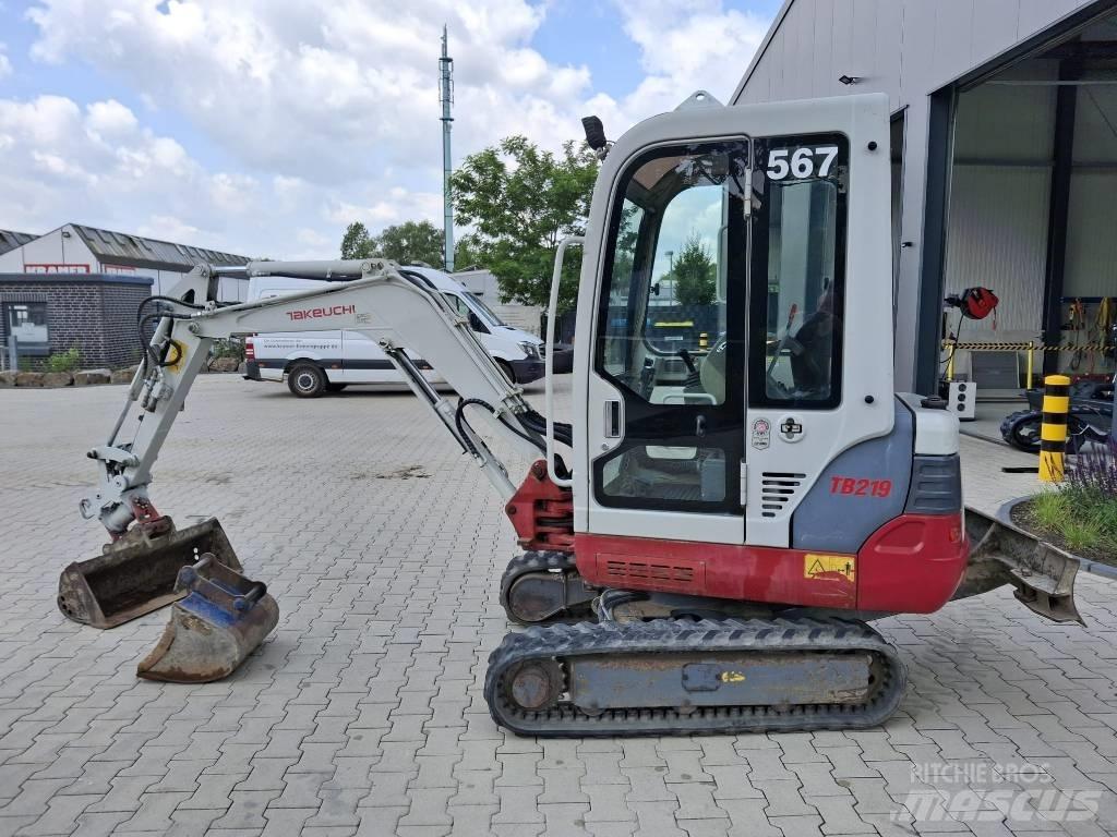 Takeuchi TB 219 Mini bageri < 7t