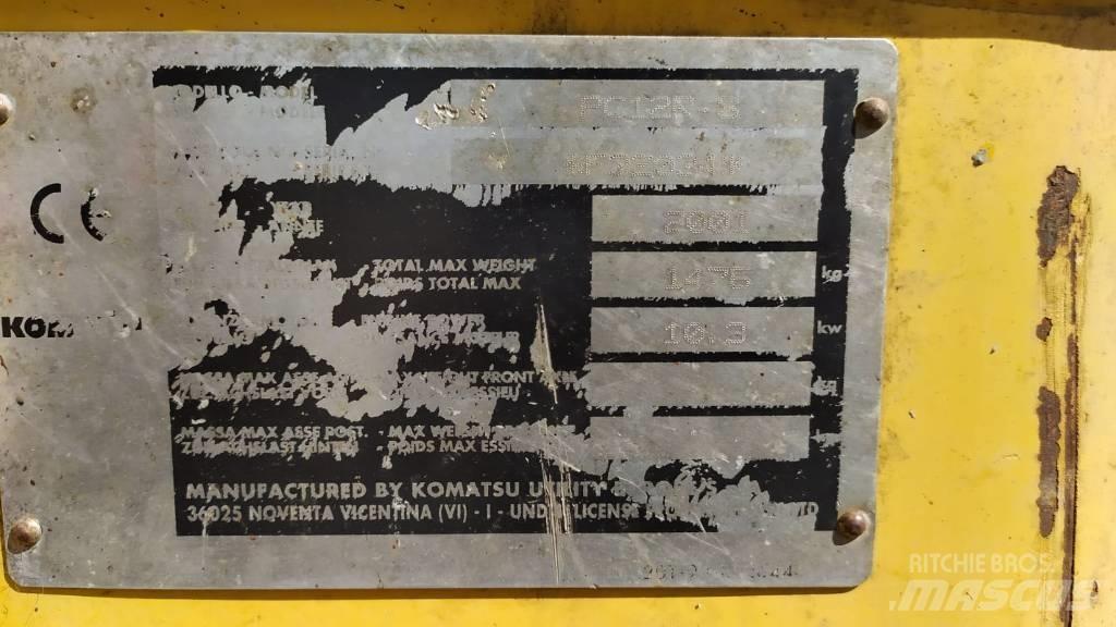 Komatsu PC 12 R-8 Mini bageri < 7t