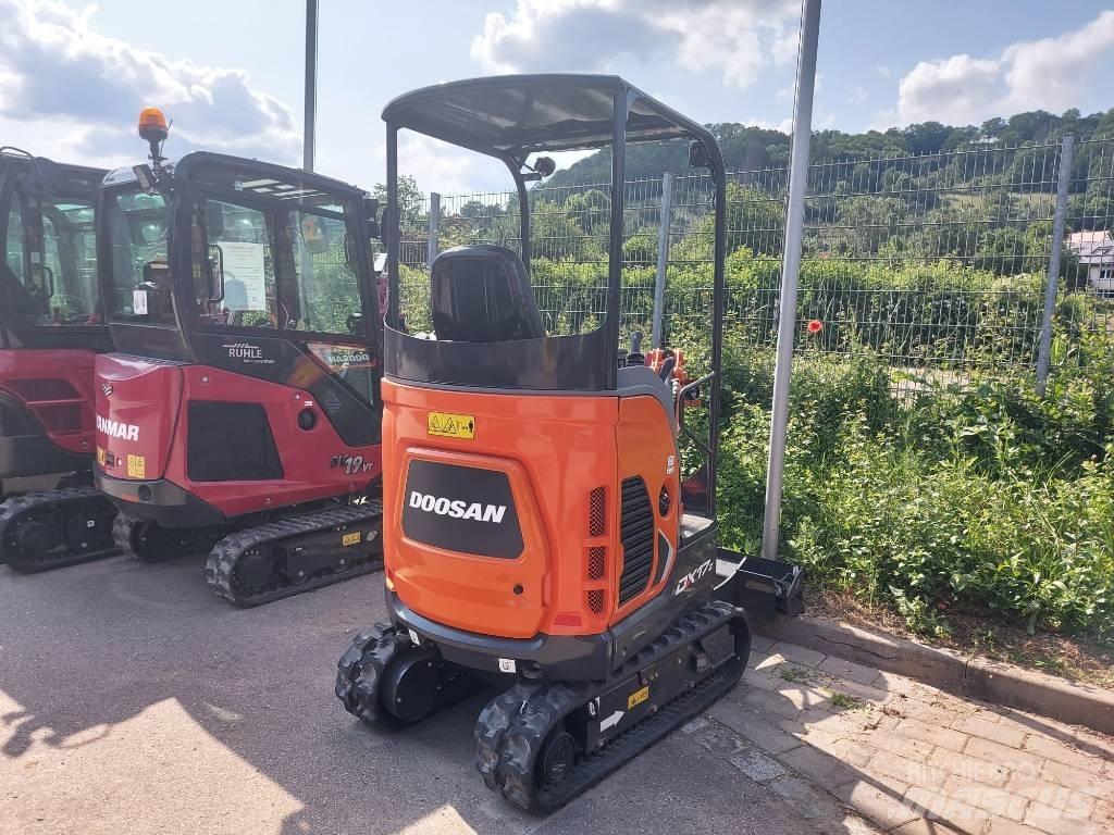 Develon DX 17 Z Mini bageri < 7t