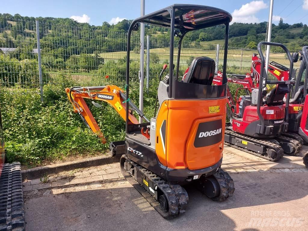 Develon DX 17 Z Mini bageri < 7t