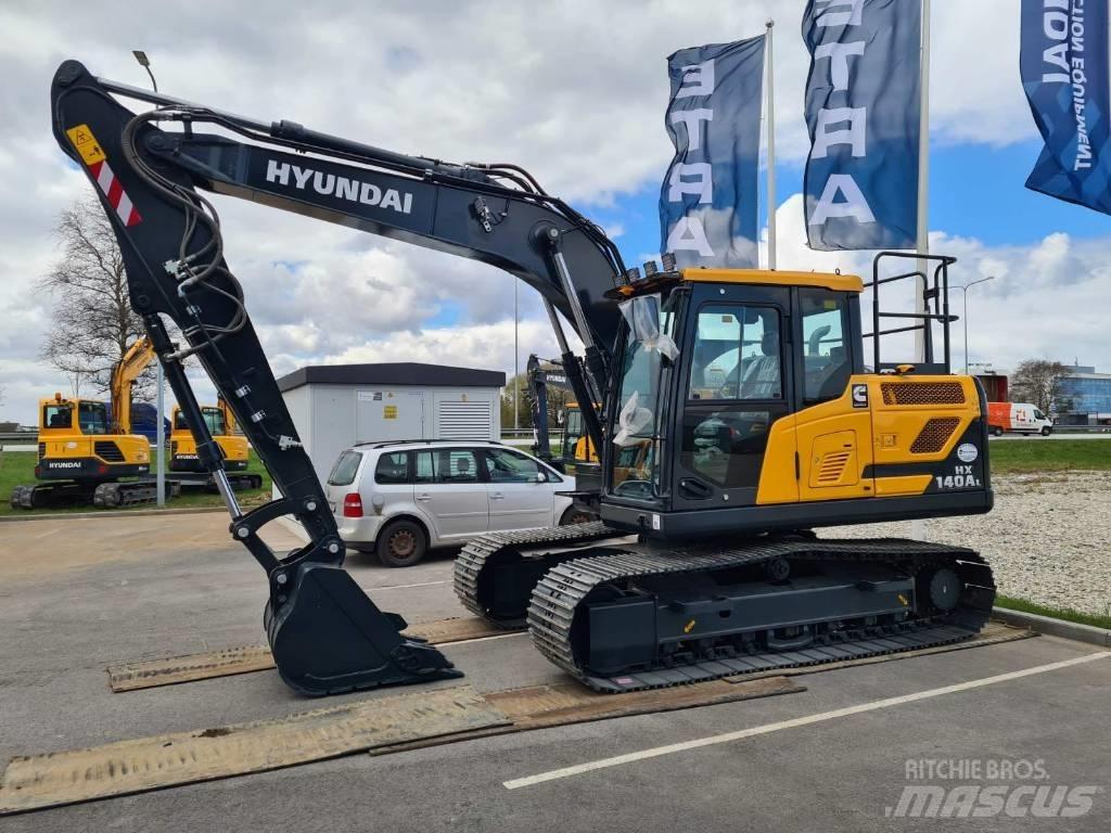Hyundai HX140AL Bageri guseničari