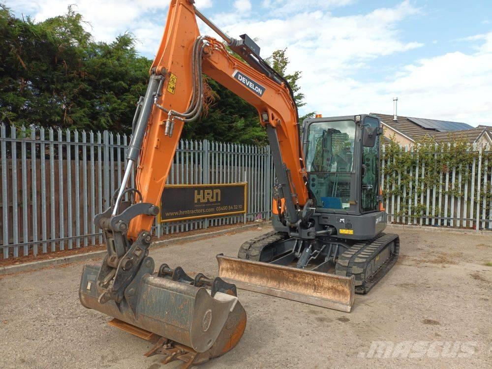 Develon DX 63-7 Mini bageri < 7t