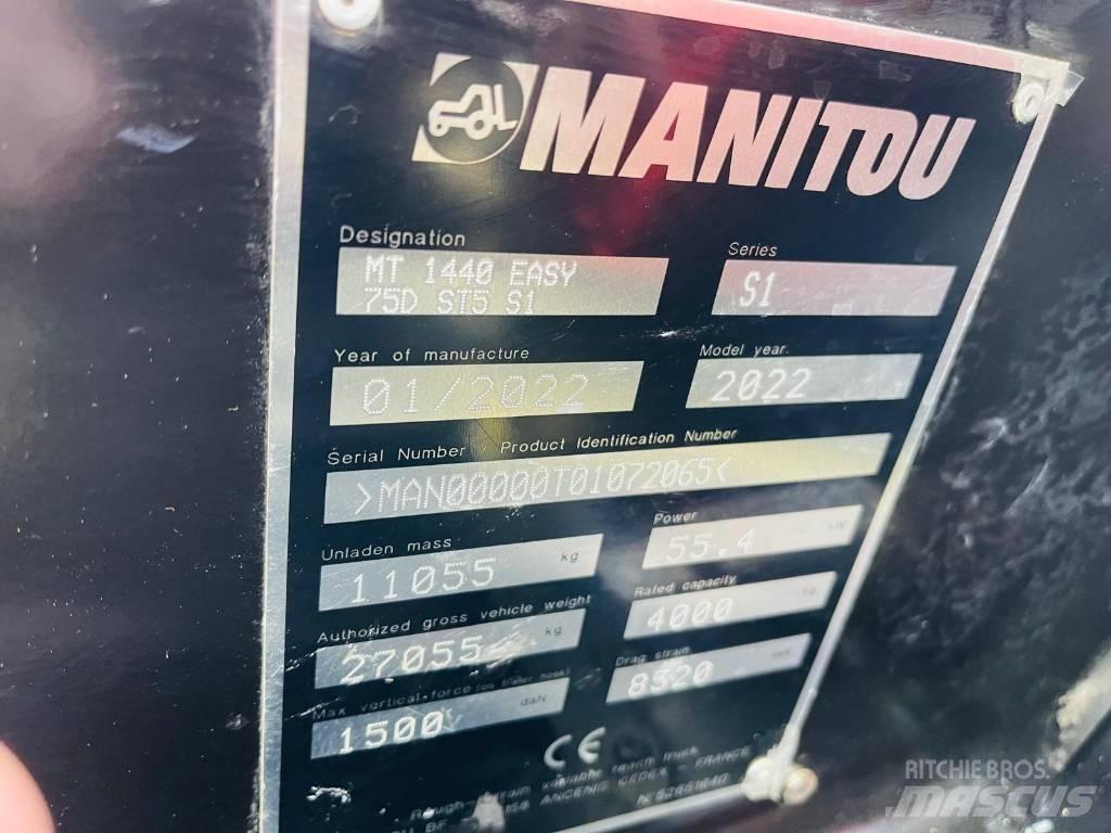 Manitou MT 1440 Easy Teleskopski viljuškari