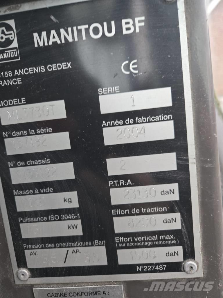 Manitou MLT 730 Poljoprivredni teleskopski utovarivači