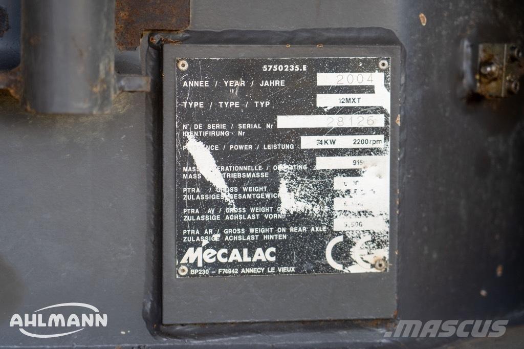 Mecalac 12 MXT Bageri točkaši