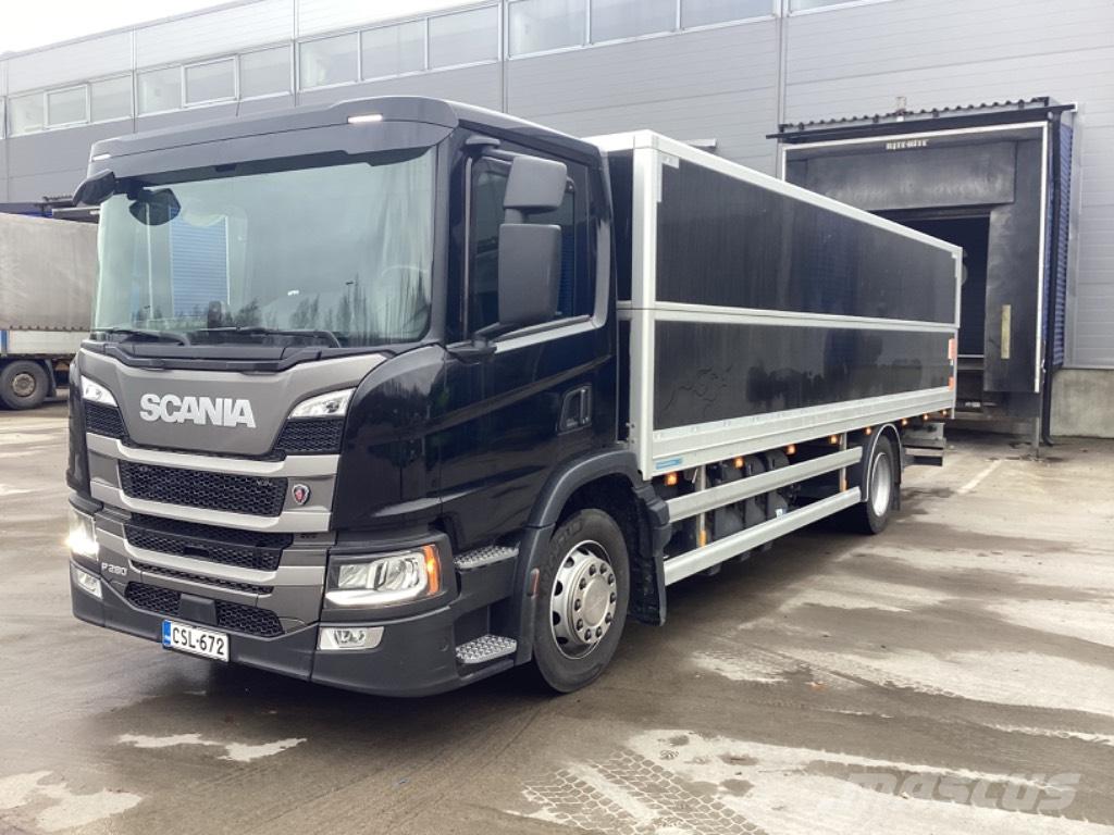 Scania P 280 CNG Sanduk kamioni