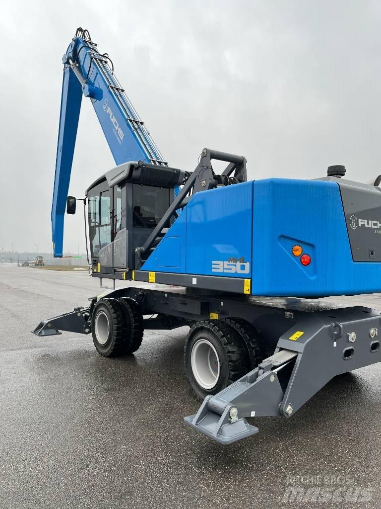 Terex Fuchs 350F Bageri za prenos primarnih/sekundarnih sirovina