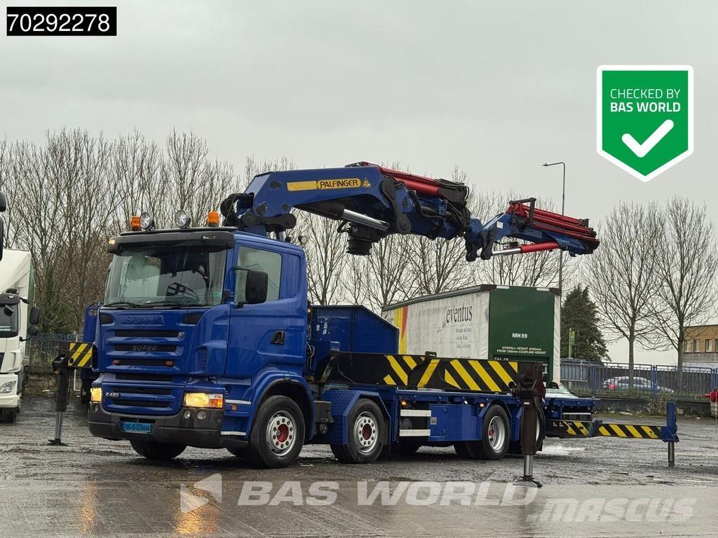 Scania R420 8X2 Kamioni sa otvorenim sandukom