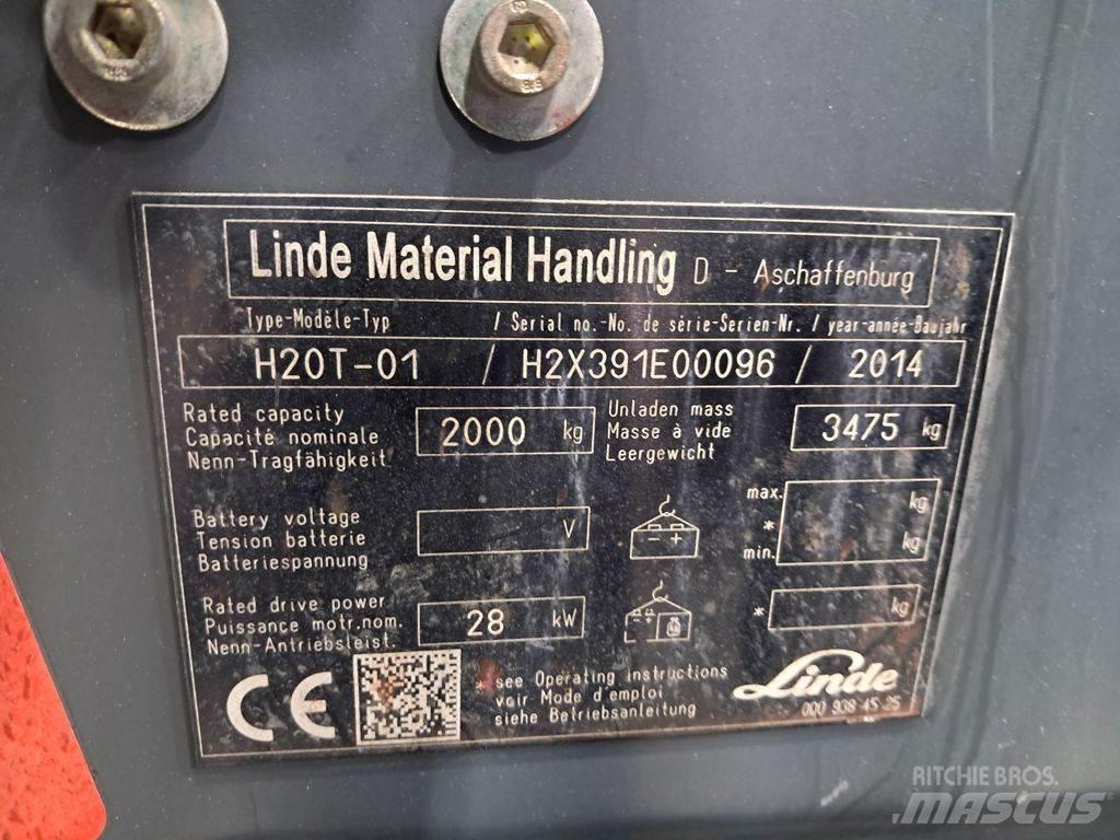 Linde H20T-01 Plinski viljuškari