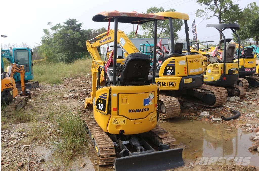 Komatsu PC 18 MR Mini bageri < 7t