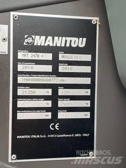 Manitou MRT2470 Teleskopski viljuškari
