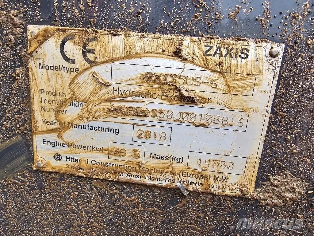 Hitachi ZX 135 US-6 Bageri guseničari