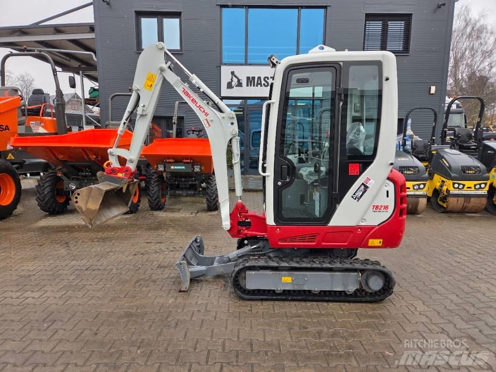 Takeuchi TB 216 Mini bageri < 7t