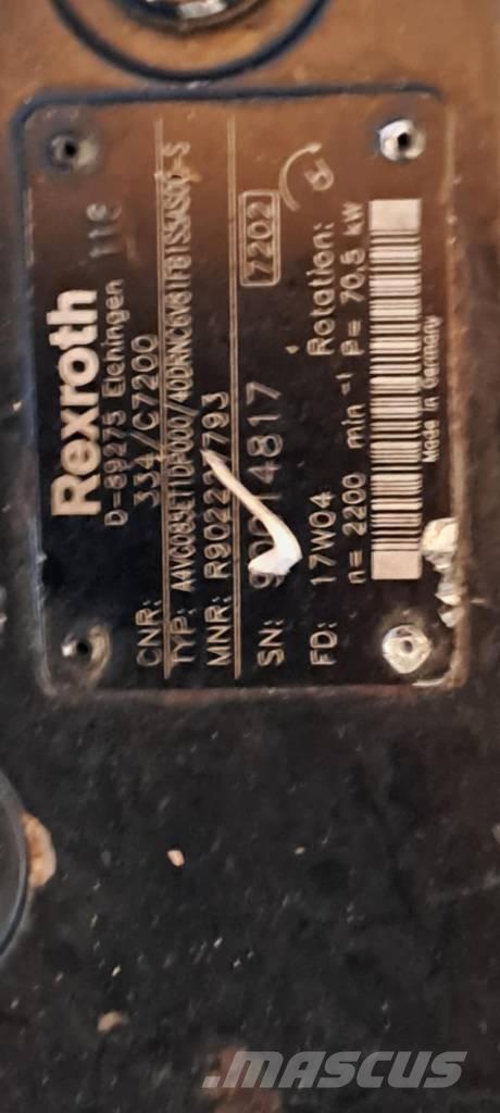 Rexroth A4VC085 Hidraulika