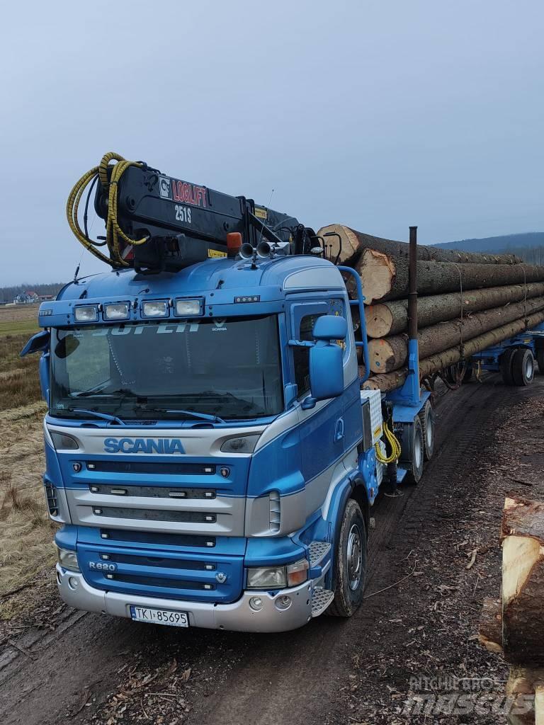 Scania R 620 Kamioni za drva Šticari