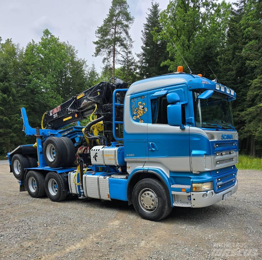 Scania R 620 Kamioni za drva Šticari