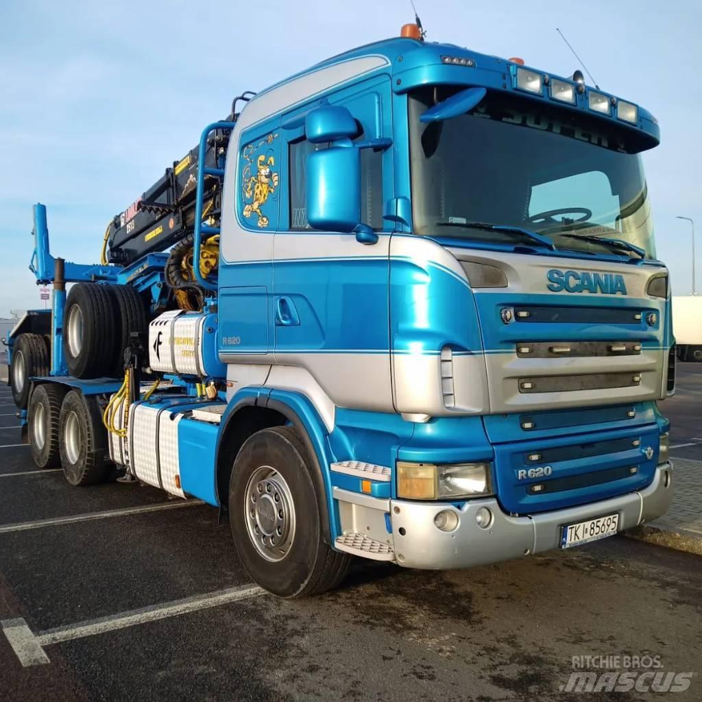 Scania R 620 Kamioni za drva Šticari