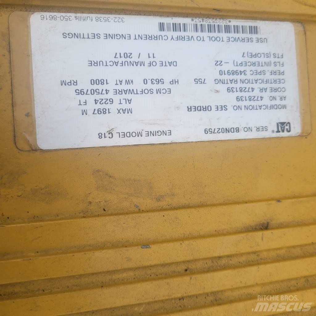 CAT C18 Ostalo za građevinarstvo