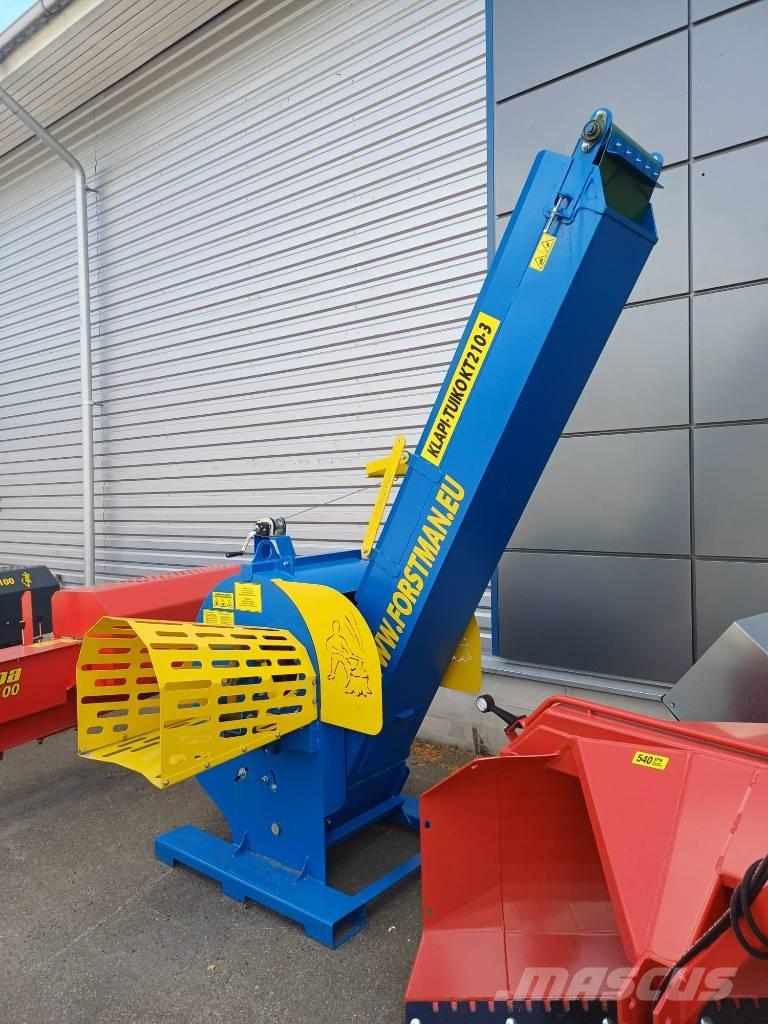  Klapi-Tuiko KT210-3 Cepači za drva, drobilice za drvo i strugači