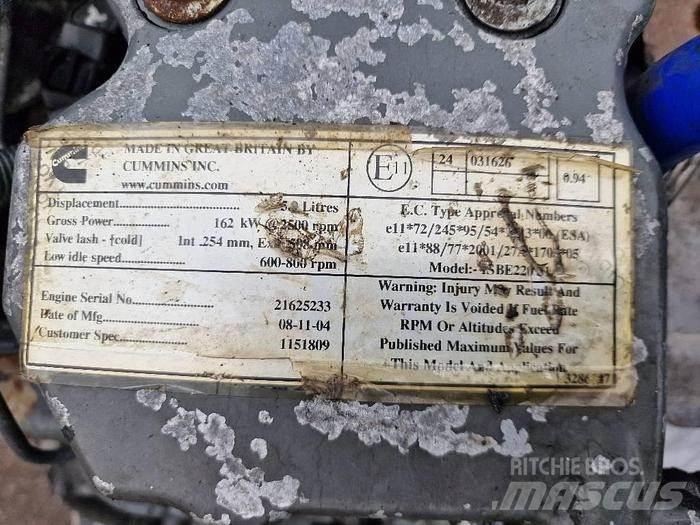 Cummins ISBE 220 Ostale kargo komponente