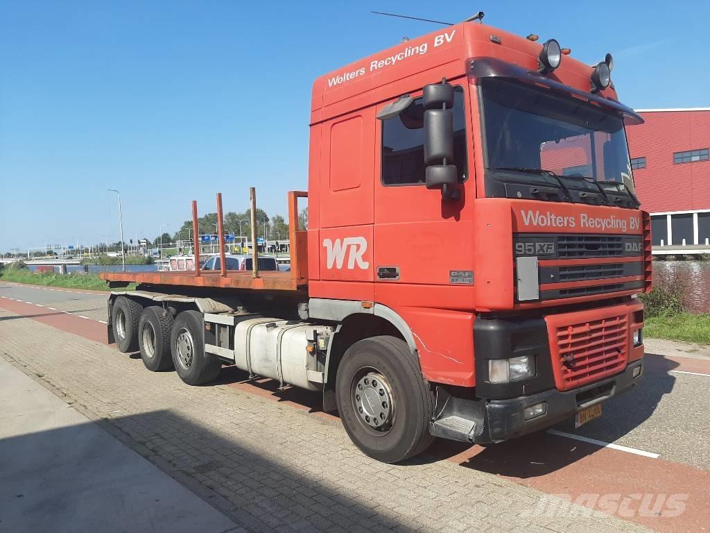 DAF xf95.480 Rol kiper kamioni sa kukom za podizanje tereta
