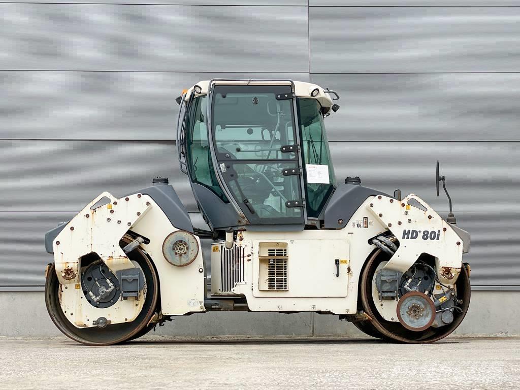 Hamm HD+ 80I VV Valjci sa duplim bubnjem