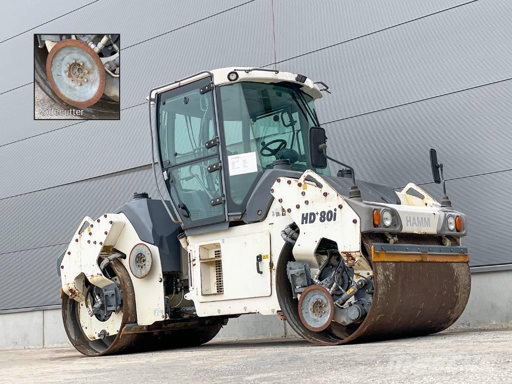 Hamm HD+ 80I VV Valjci sa duplim bubnjem