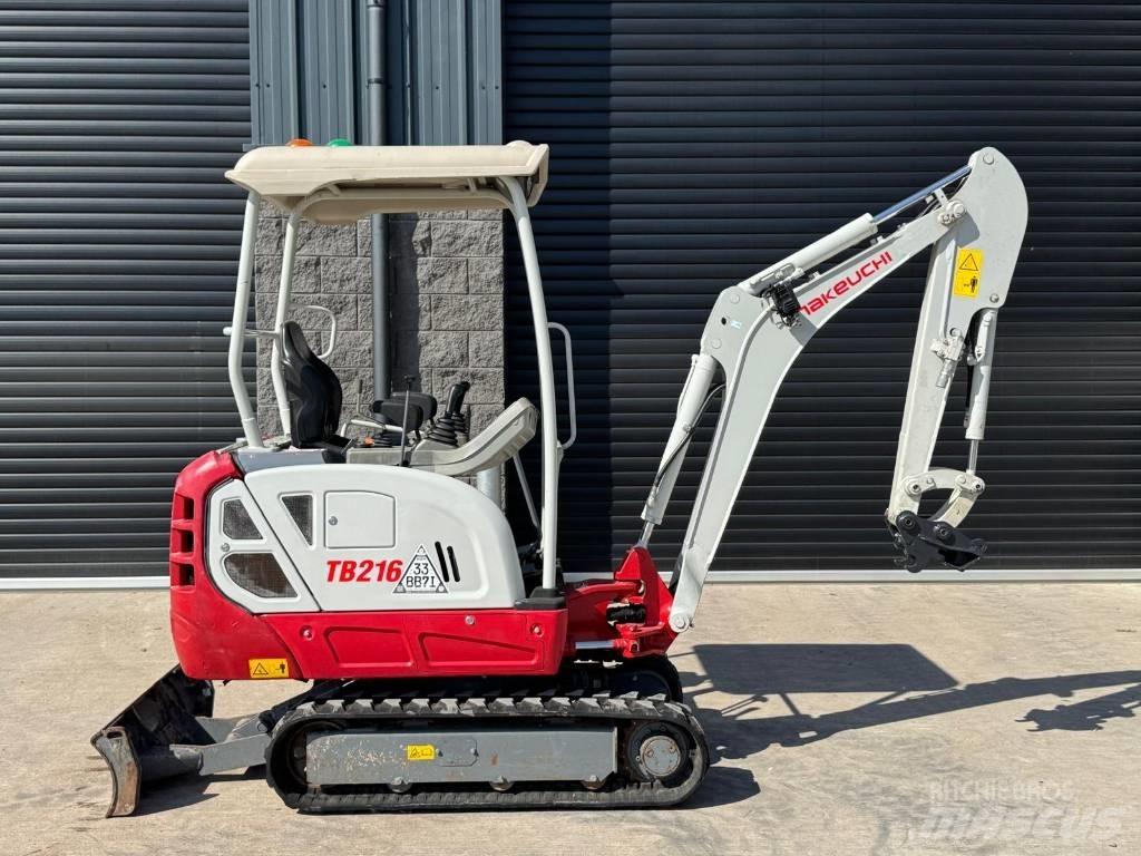 Takeuchi TB 216 Mini bageri < 7t