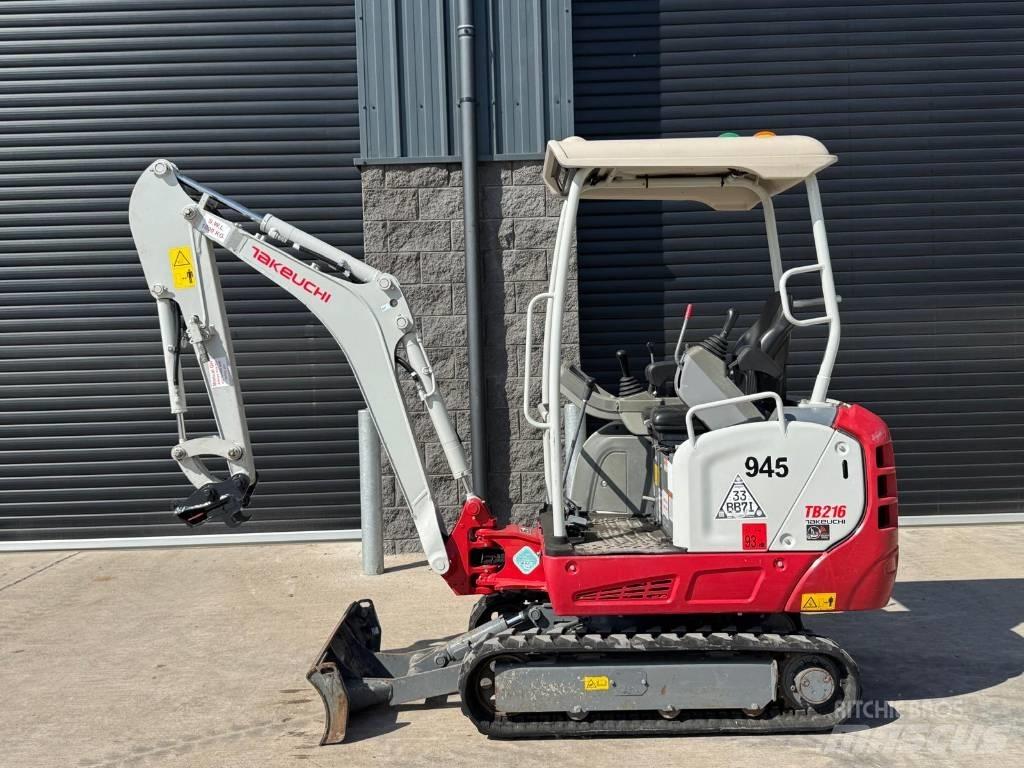 Takeuchi TB 216 Mini bageri < 7t