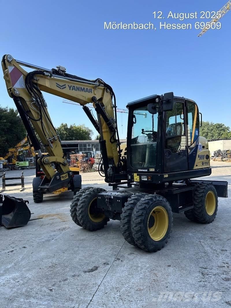 Yanmar B75W Bageri točkaši