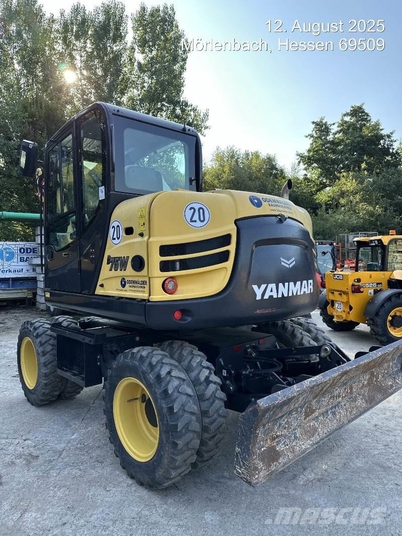Yanmar B75W Bageri točkaši