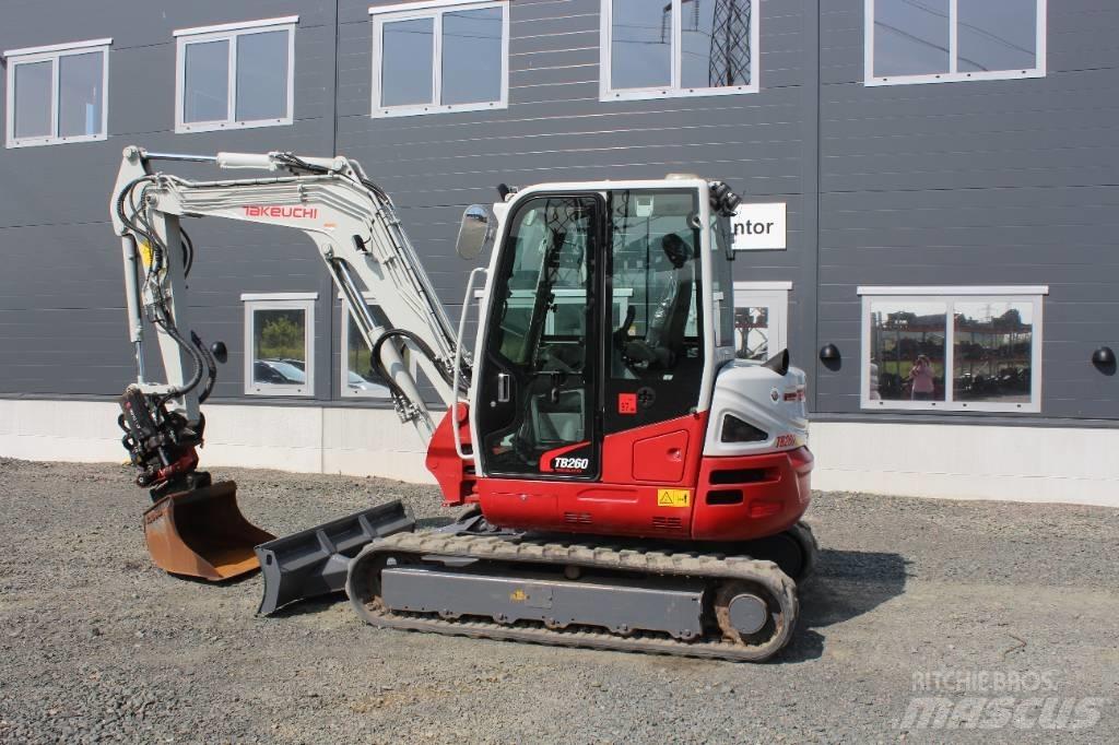 Takeuchi TB 260 Mini bageri < 7t