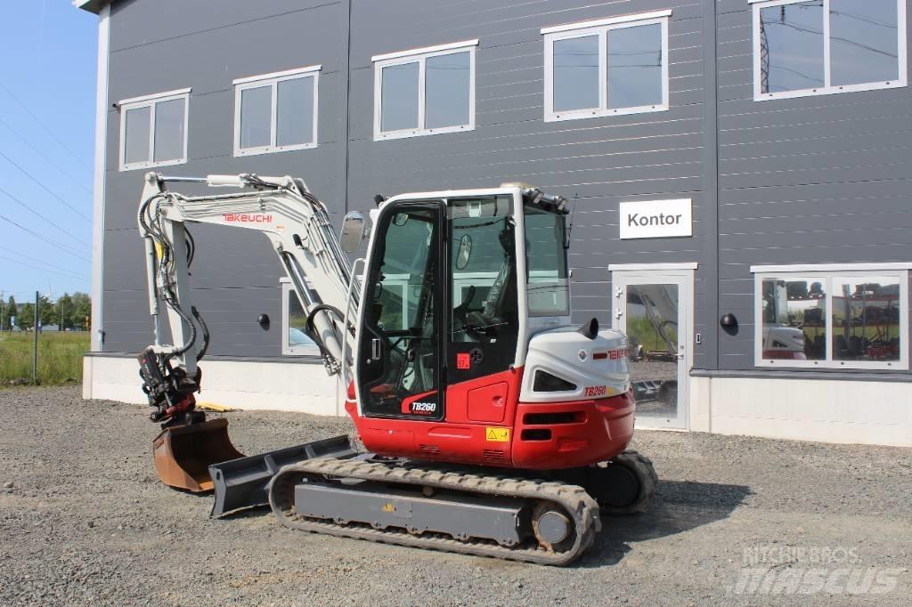 Takeuchi TB 260 Mini bageri < 7t