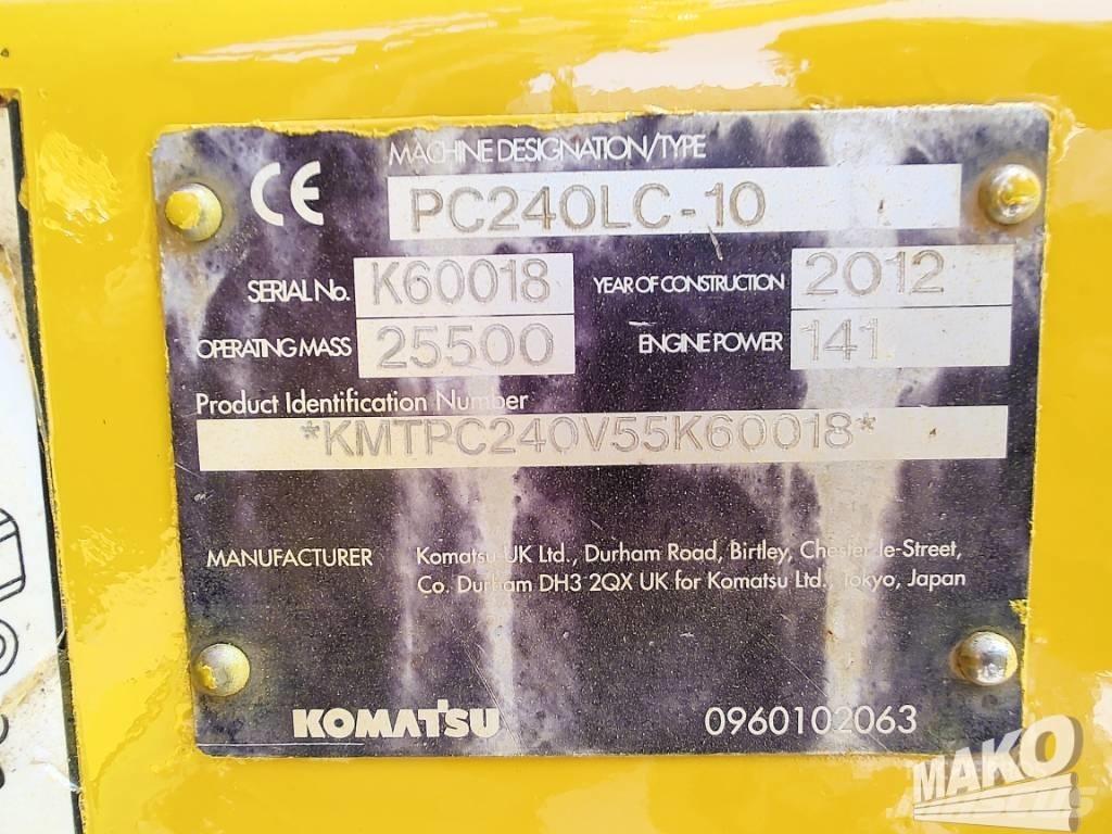 Komatsu PC 240 Bageri guseničari