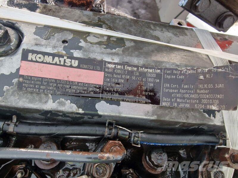 Komatsu 4D95LE-2 Kargo motori