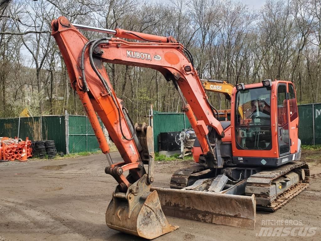 Kubota KX080-3 Bageri guseničari