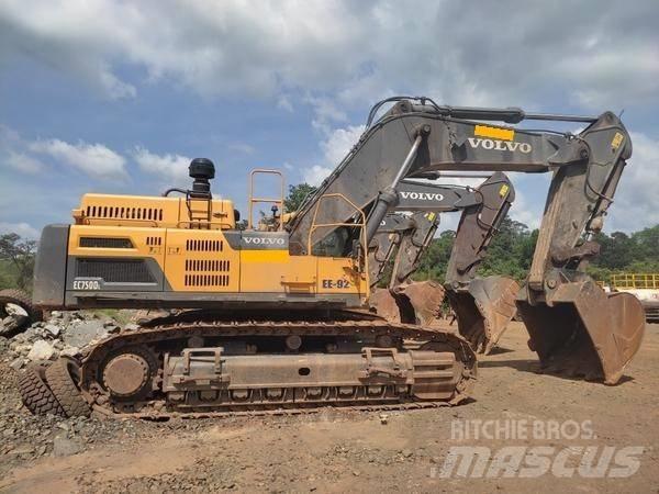 Volvo EC 750 DL Bageri guseničari