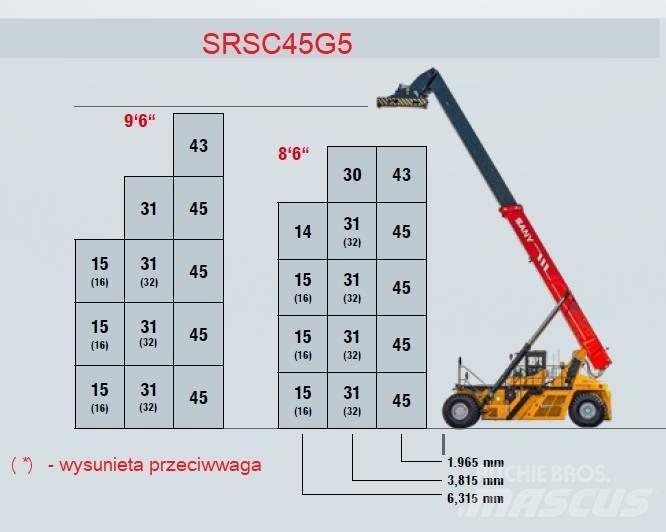 Sany SRSC45G5 Dohvatni viljuškari