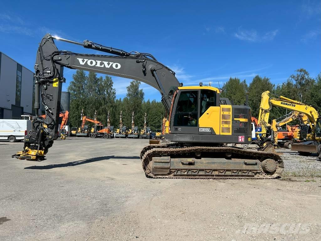 Volvo ECR 355 EL Bageri guseničari
