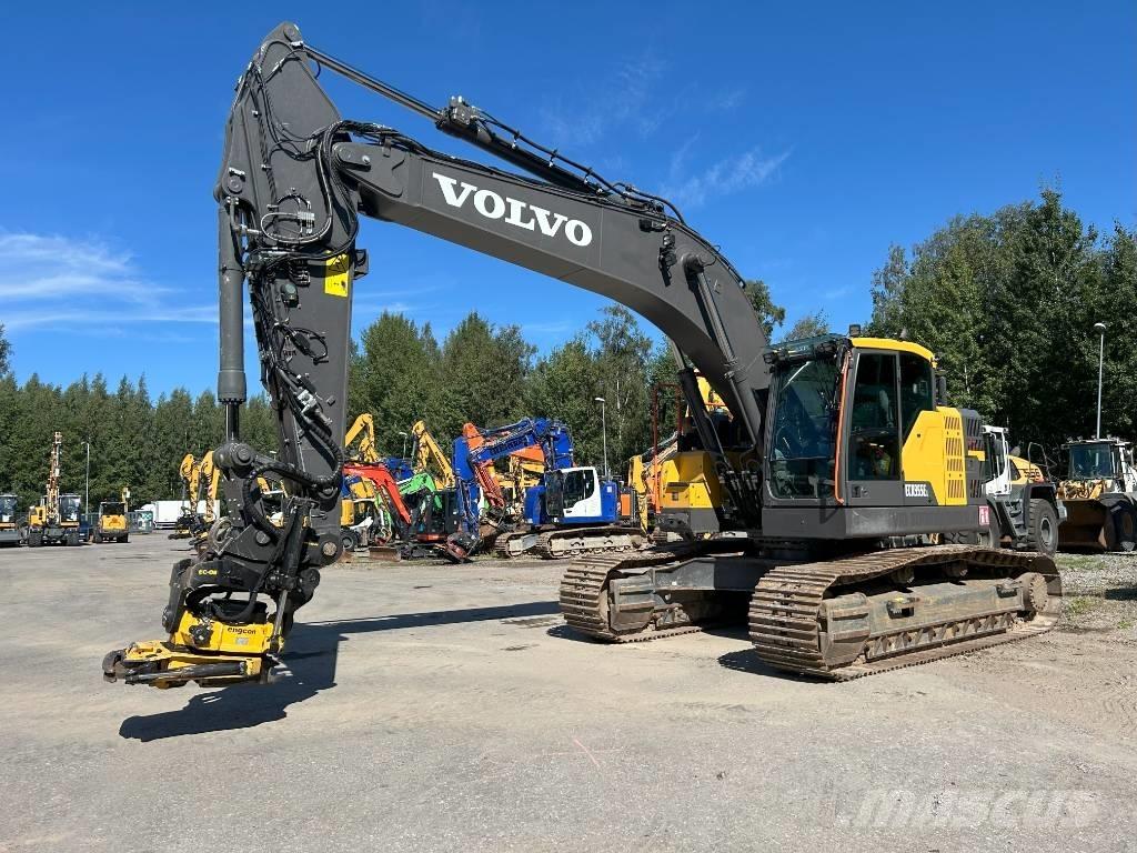 Volvo ECR 355 EL Bageri guseničari