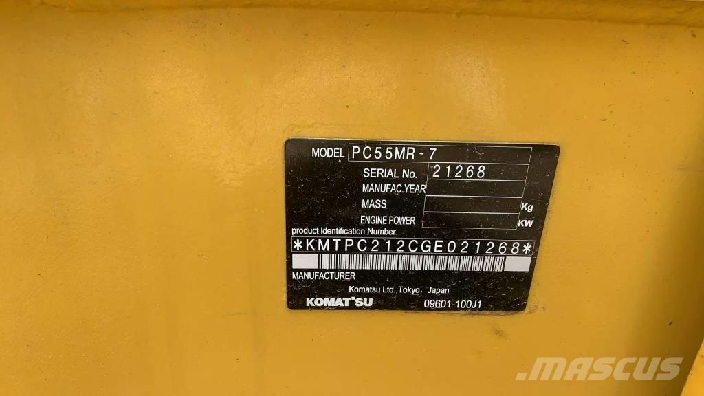 Komatsu PC 55 MR Bageri guseničari