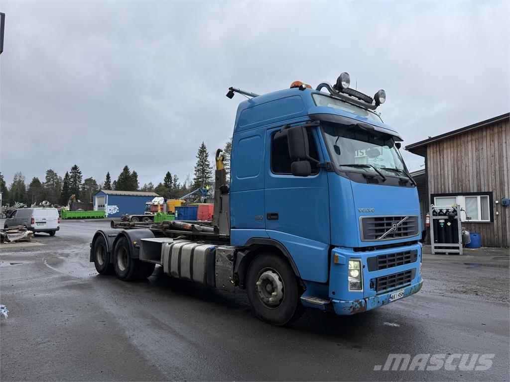 Volvo FH13 6x4 Rol kiper kamioni sa kukom za podizanje tereta