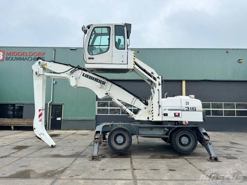 Liebherr A 316 Bageri za prenos primarnih/sekundarnih sirovina