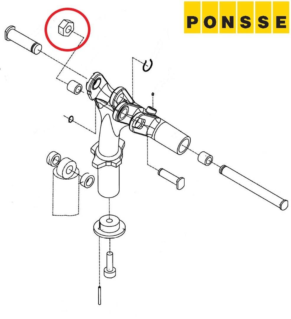 Ponsse 0008888 Šasija i vešenje