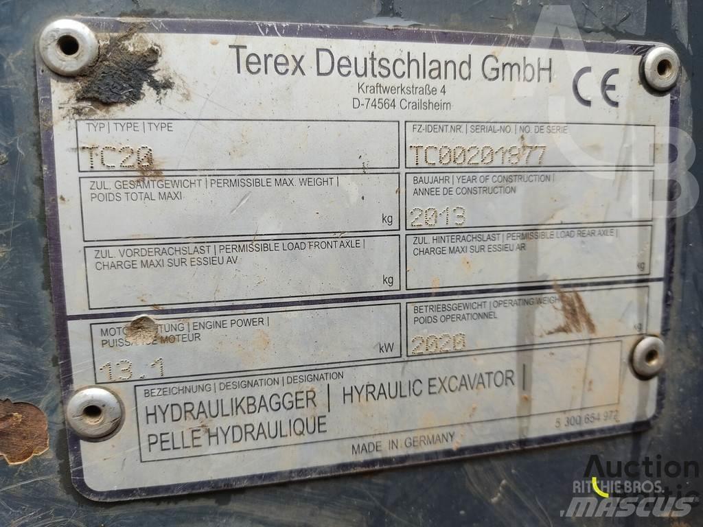 Terex TC 20 Mini bageri < 7t