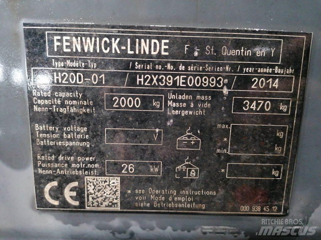 Linde H20D-01 Dizelski viljuškari