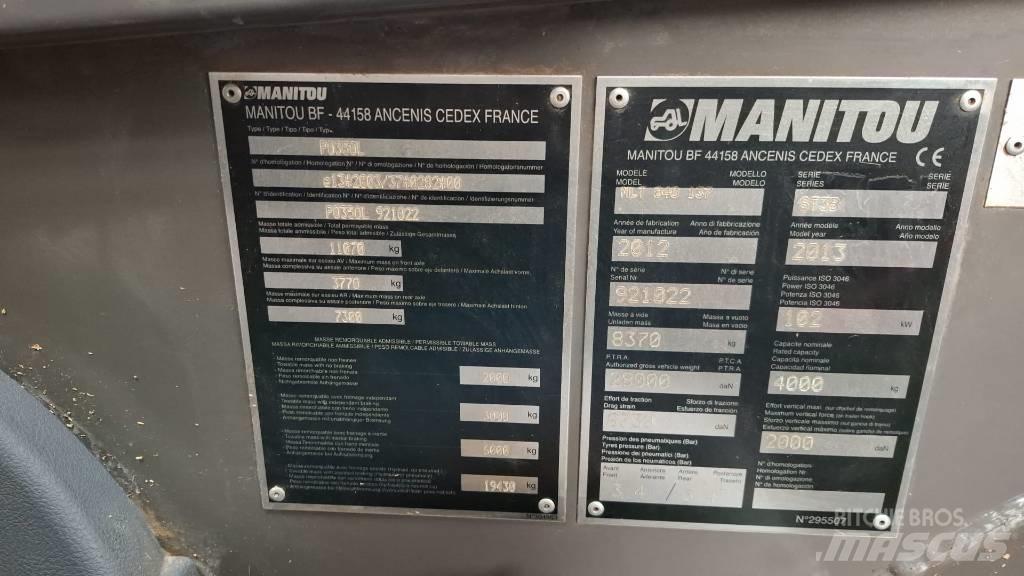 Manitou MLT 840-137 Teleskopski viljuškari