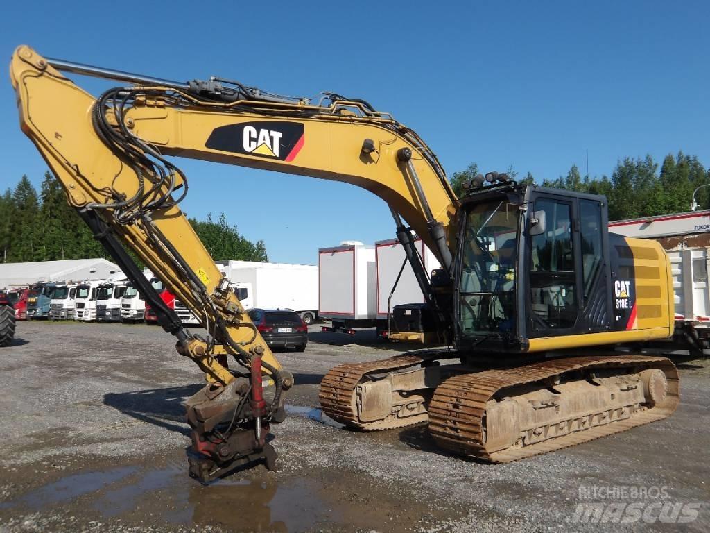 CAT 318 E L Bageri guseničari