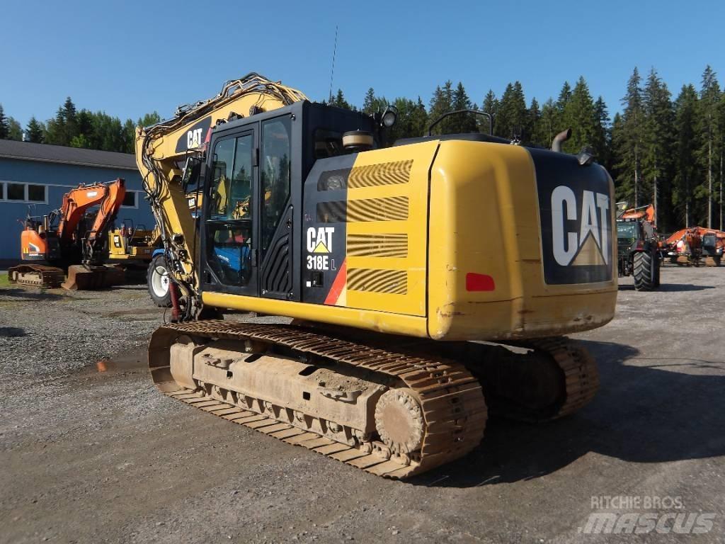 CAT 318 E L Bageri guseničari